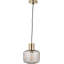 Camille 1 - Light Brushed Gold Pendant