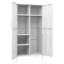 Branwell 2 Door Steel Wardrobe-1069470746