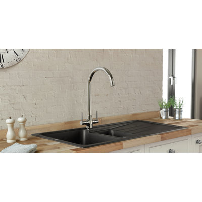 Loop Twin Lever Monobloc Tap