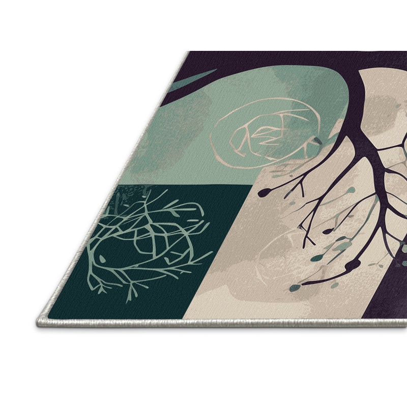 Tapis Luminous Overgrowth, Carré 6 pi
