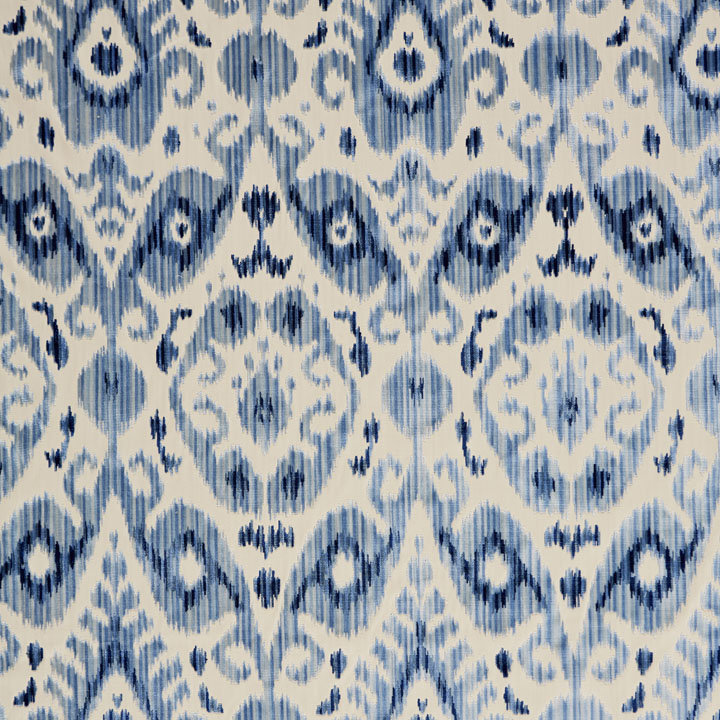 Oriana Tashkent Velvet Fabric, Pacific
