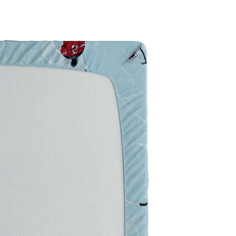 Microfiber Fitted Sheet, Twin Fitted Sheet