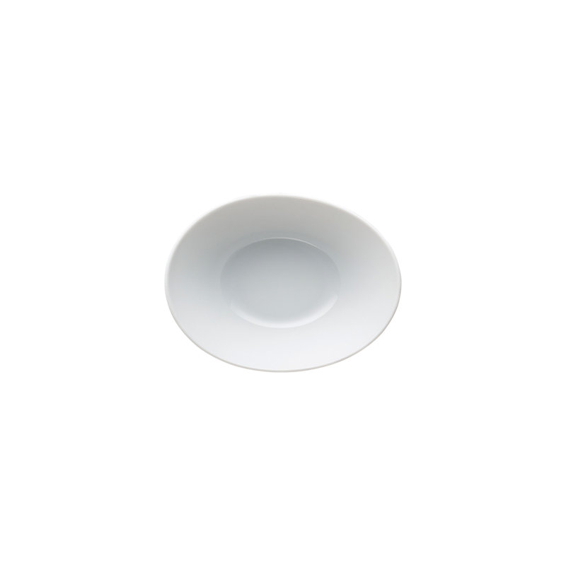 Mesh Porcelain Salad Bowl, White