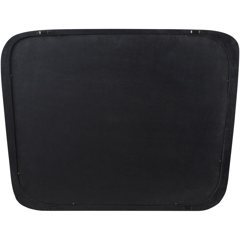 Adalaide Rectangle Mirror, Black