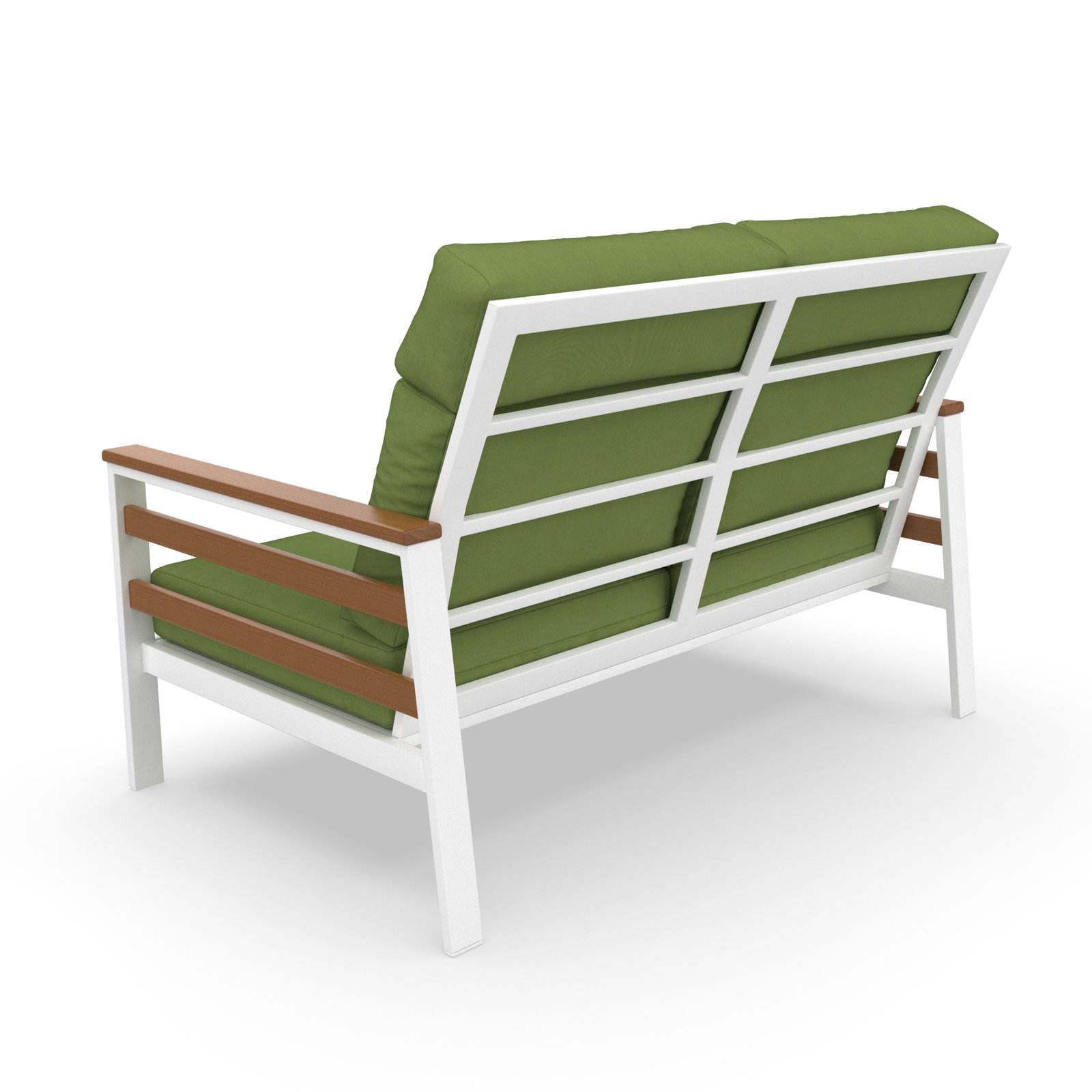 Townsend 55" Sunbrella® Patio Loveseat, Spectrum Cilantro