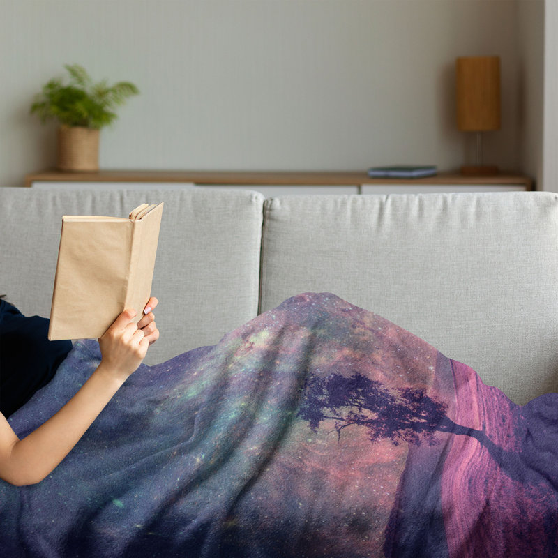 Hand Woven Throw Blanket, 60" x 80"