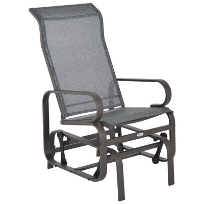 Fauteuil oscillant d'extérieur Outsunny