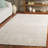 Ebony Hand Tufted Wool Cotton Rug in Ivory-1378280498