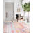 Wymond  Machine Washable Moroccan Area Rug Aztec Geometric Carpet With Non-Slip Backing-111815242