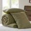 Édredon pour lit double / grand 3 pièces avec motif gaufré, coton surdimensionné luxueux, rembourrage toutes saisons, surpiqûres renforcées, lavage standard à basse température avec texture spéciale, côtés confortables à 100%, pré-121170653-121170655
