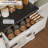 72" Farmhouse Kitchen Pantry Storage Cabinet With 12 Door Shelves, 6 Adjustable Shelves and 1 Hidden Drawer-489284935