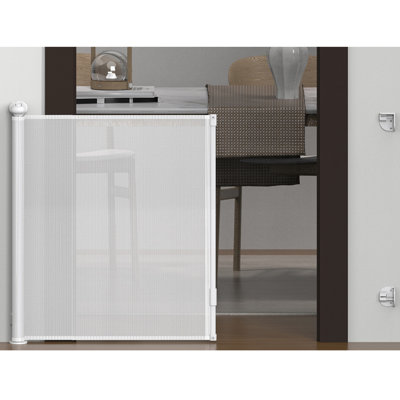 Leisha Metal Free Standing Pet Gate