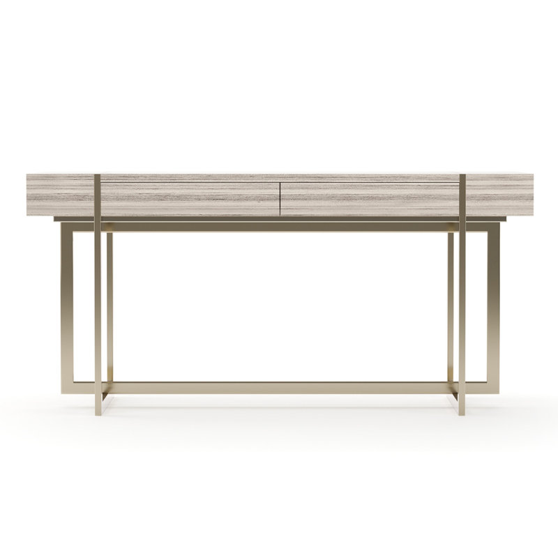 Caracole 60'' W Stone Console Table