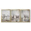 ANIMALS Series CCLxxxviii - Toile sur toile tendue avec châssis encadré - 3 pièces