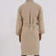 Hammd 100% Cotton Waffle Gender Neutral Mid-Calf Bathrobe with Pockets-1510750017-1510750016