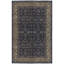 Marquis Wool Oriental Area Rug in Navy/Beige