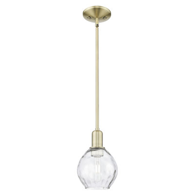 Arcadia - Amaaya - 1 Light 6" Stem Hung Mini Pendant