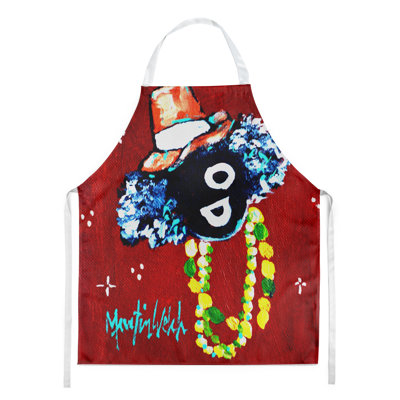 Mardi Gras Bib Apron