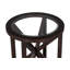 Table basse en verre 22,13 pouces avec base en bois massif-2017137912-2030439216
