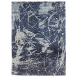 Erased Look One-of-a-Kind 8'8" X 11'11" Area Rug