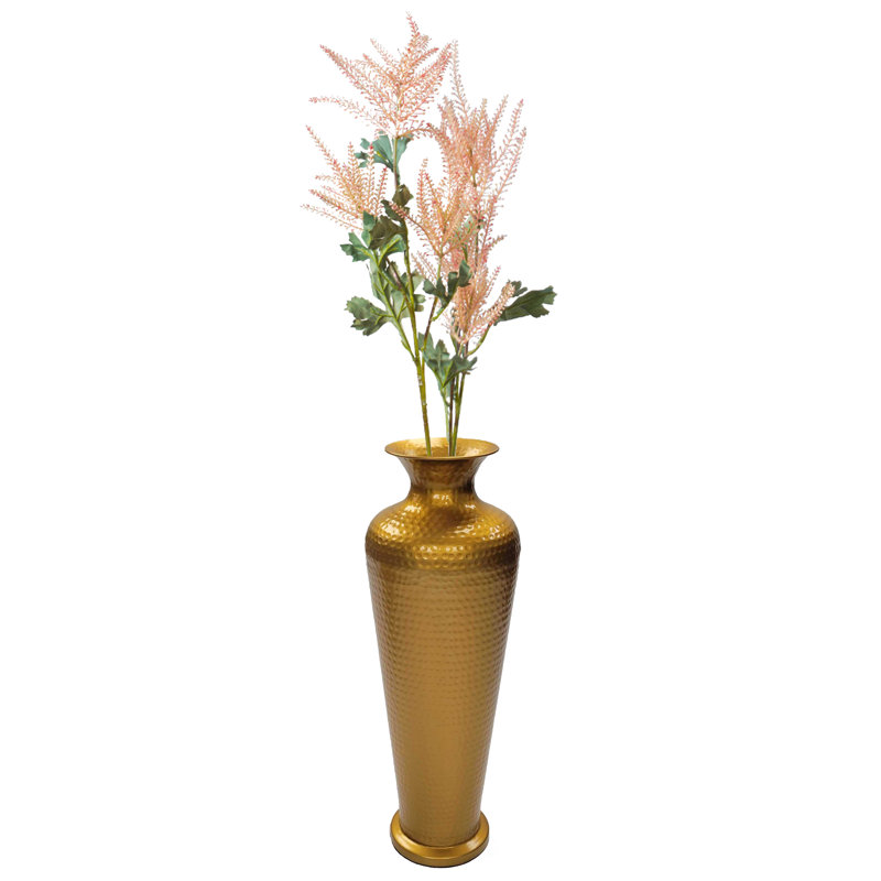 Vase de plancher en métal 24 po