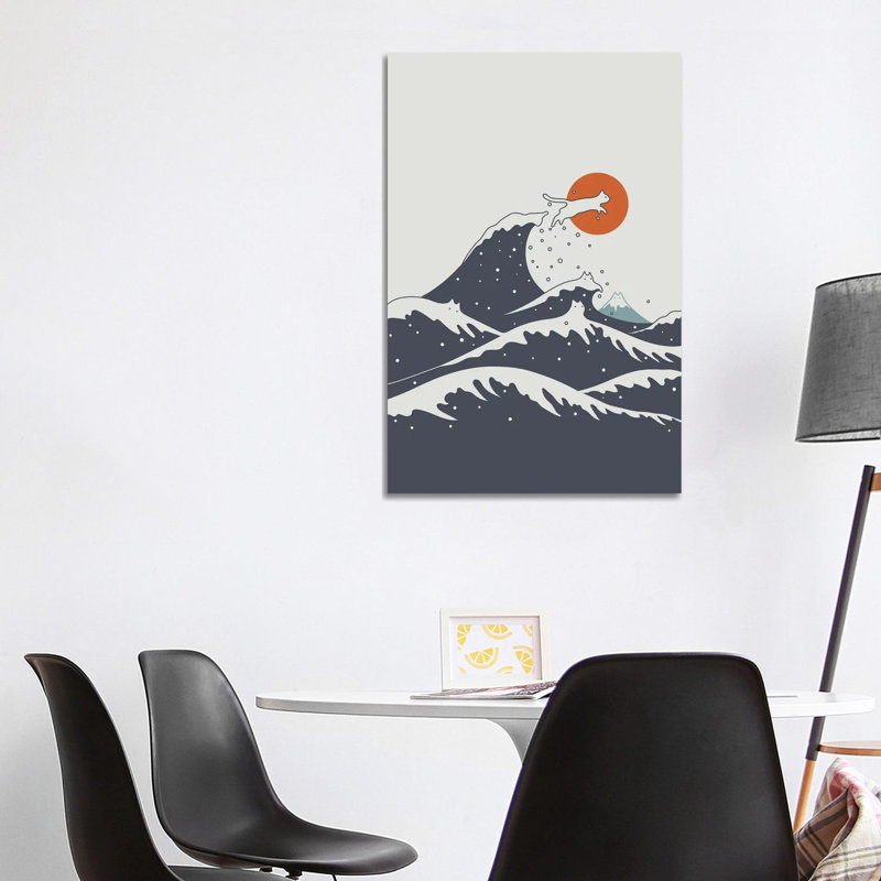 Cat Landscape LV-C by Lim Heng Swee - Wrapped Canvas Painting, 101.6 cm H x 66.04 cm W x 1.91 cm D