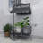Vanmatre Iron Statue Planter