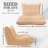 Modern Accent Chair With High-density Cushion & Leathaire Fabric – Stylish & Comfortable Seating For Living Room Or Studio Apartment-1680906406