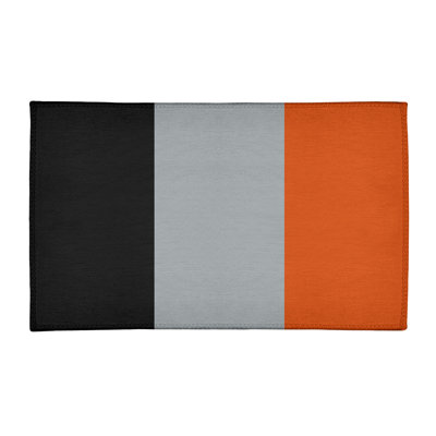 Chenille Striped Indoor Rug