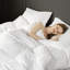 Édredon en duvet synthétique double / grand, bourre en microfibre haute densité à 100%, surpiqûres 3D pour une allure de nuage, conception de point de chute, mois froids de bourre lourde, boucles d'angle, assorti