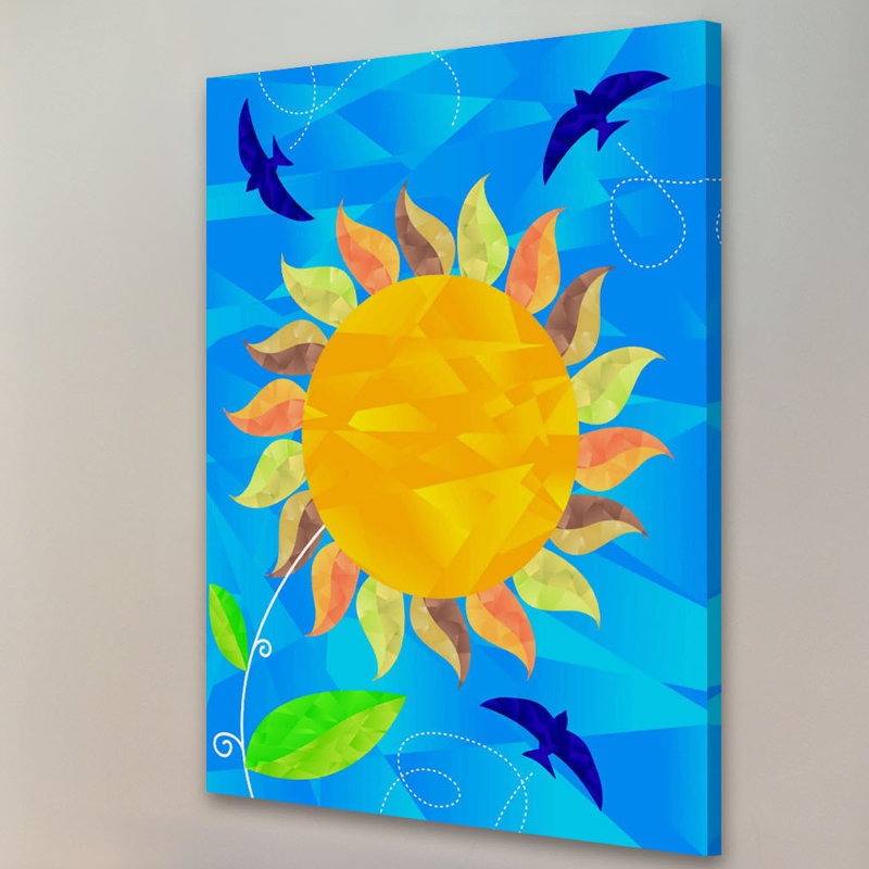 « tournesol », art sur toile
