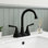 Robinet de lavabo de salle de bain 4 poignées 2 poignées avec bonde