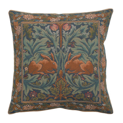 Animal Print Cotton Blend Pillow Cover
