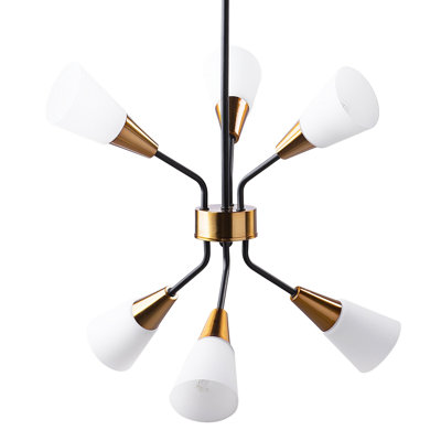 Brooke 6 - Light Gold Unique/Statement Pendant