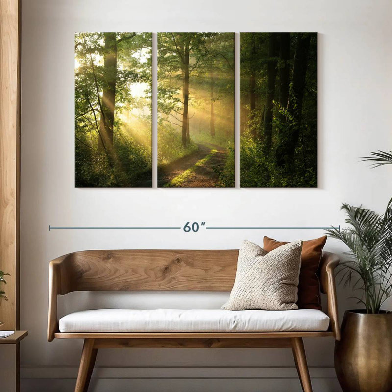 Alvord Forest Road Sunshine, 32" H x 50" W