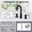 Widespread 2-handle Bathroom Faucet with Drain Assembly-117204185
