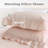 Pink Vintage French Country Ruffle Fringe Duvet Cover Set 3-Piece Soft Microfiber Farmhouse Bedding Breathable Durable (68x90 Inch)-122555007-122555010