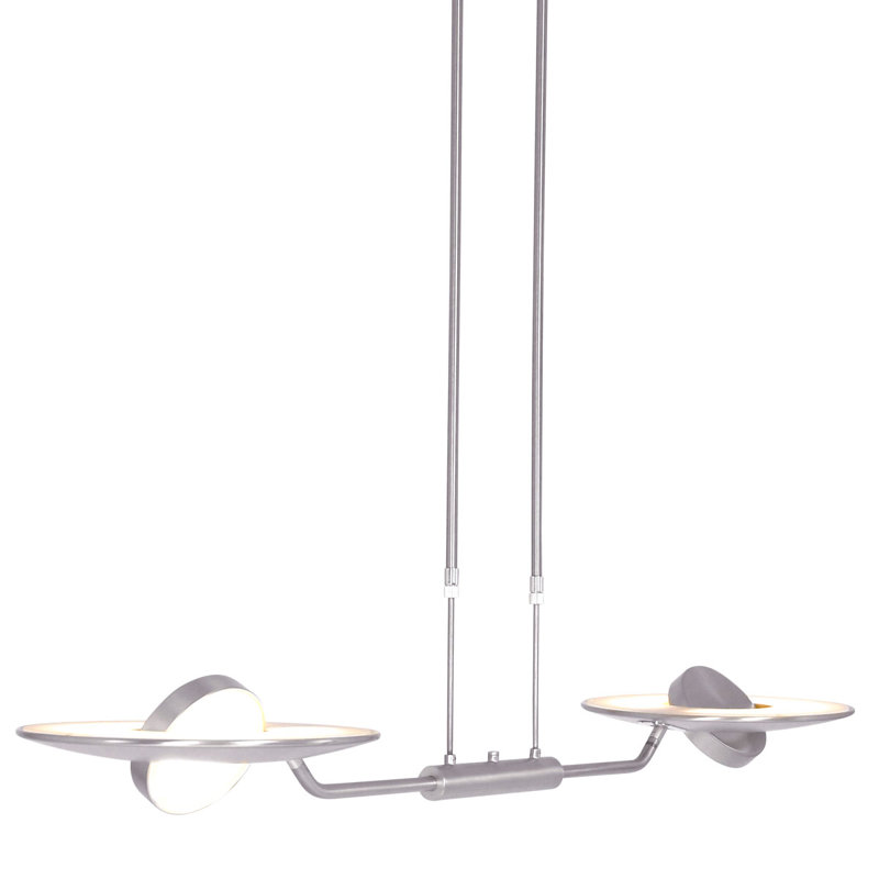 Sotelo 4 - Light LED Unique/Statement Pendant, Steel