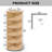 Finkel 66.9" H x 17.2" W Fan-Shaped 6-Tier Corner Bookcase-518053607