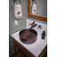 Lavabo de salle de bain vasque circulaire en acier inoxydable-66131910