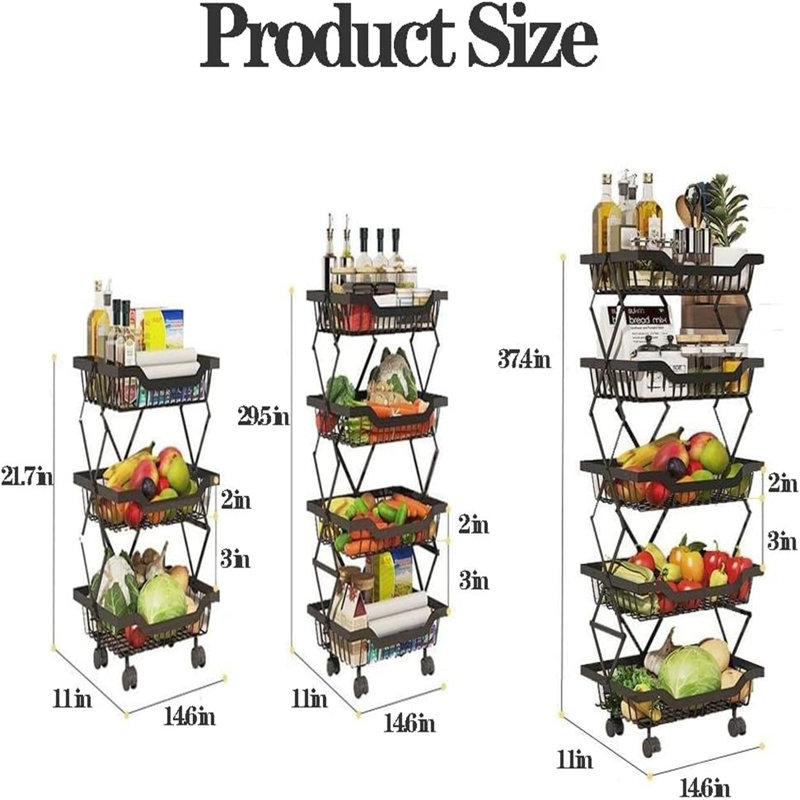 29.5 in. H x 14.6 in. W Utility Cart
