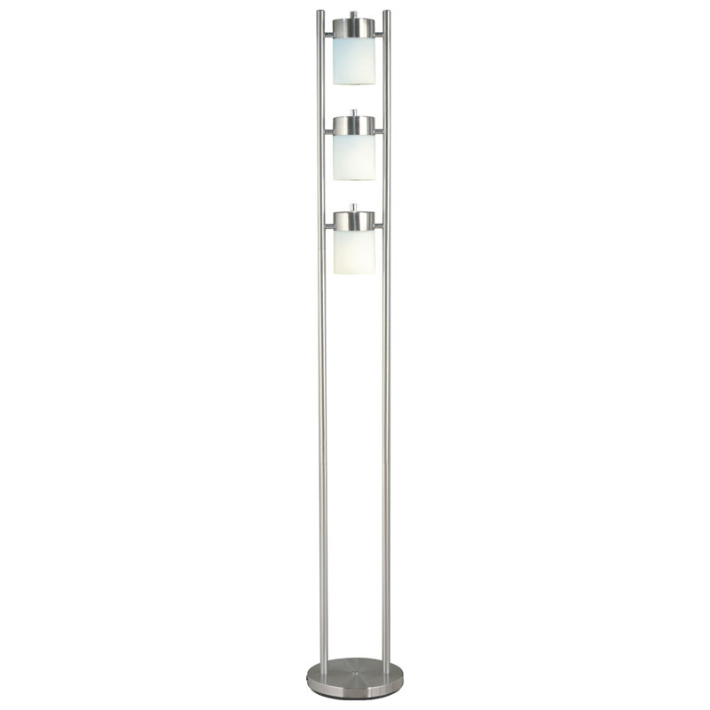 3-HEAD WITH TWO WAY ADJUSTABLE FLOOR Lamp