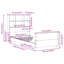 65-32 Solid Wood Bed-107363663-107363657