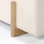 Banc de rangement rembourré Sadeel