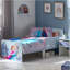 Disney Frozen Toddler Bed - Sturdy Engineered Wood Construction, Guarded Sides, Wooden Slats, Fits 140cm x 70cm Mattress (Mattress not included)