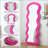Flannel Full Length Wave Rose Floor Mirror  For Bedroom Living Room Hanging Or Against The Wall-1669647546