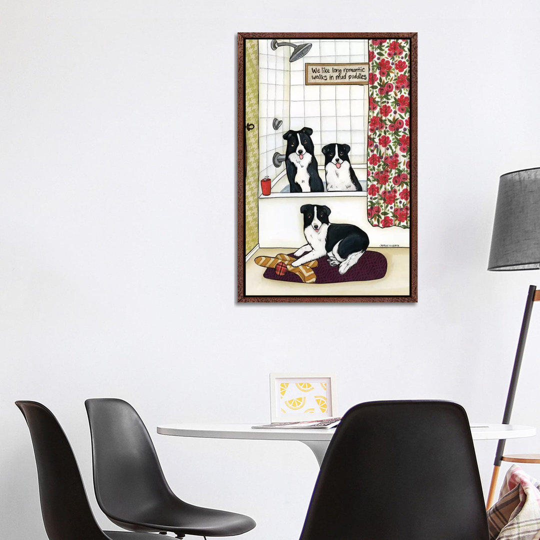 Mud Puddles by Jamie Morath - Print on Canvas