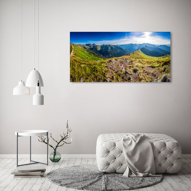 Mountain Panorama - Wrapped Canvas Print