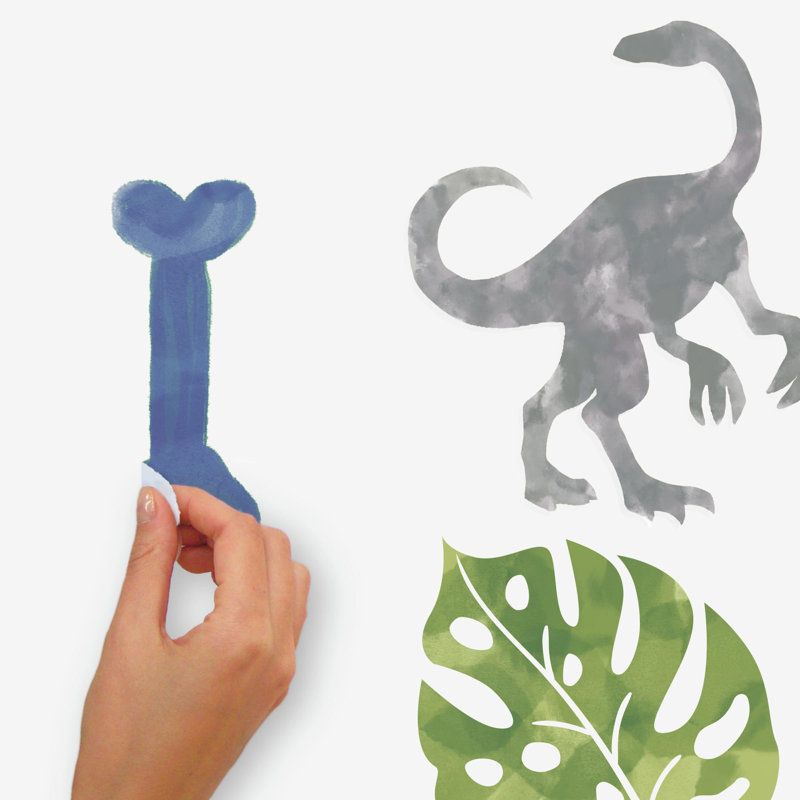 Décalcomanie murale dinosaure
