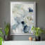 Indigo Ginkgo I - Peinture sur toile encadrée-1020807915-1020807913